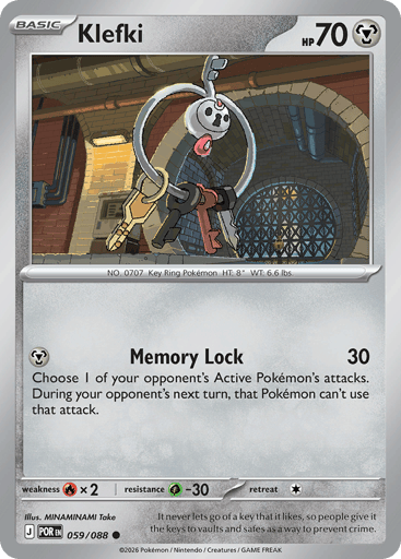 Klefki - Perfect Order 59