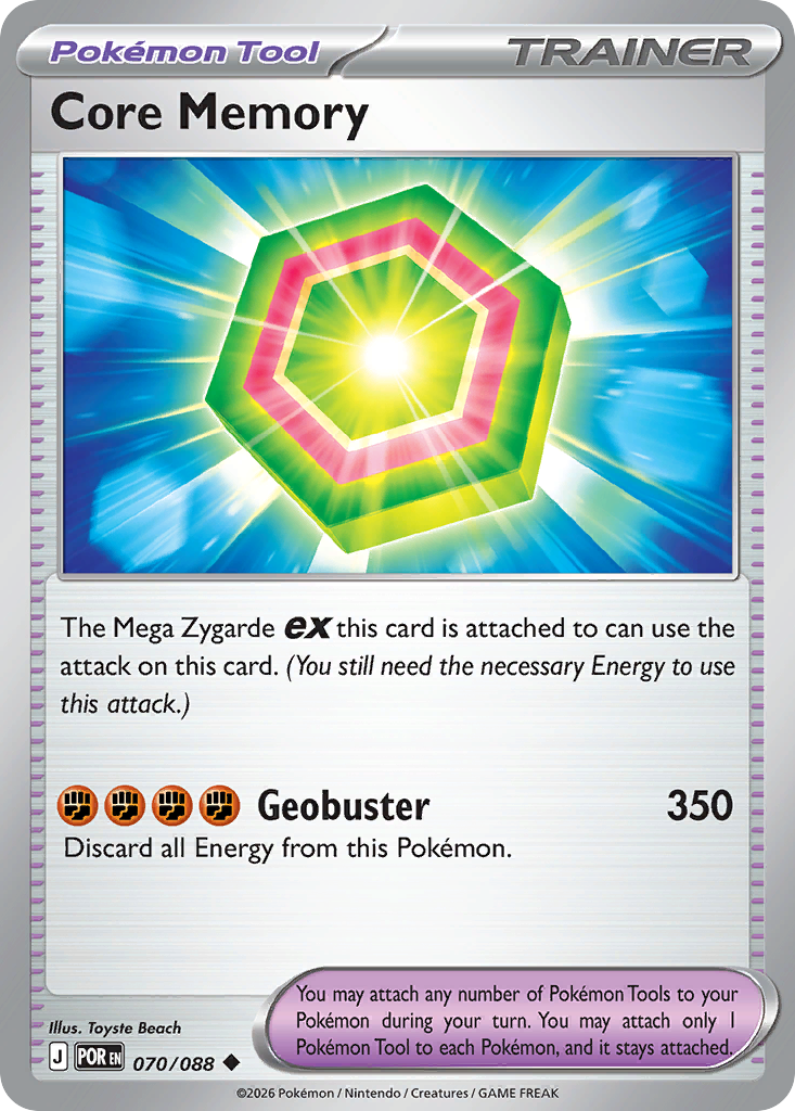Core Memory – Perfect Order 070/088 Pokémon card