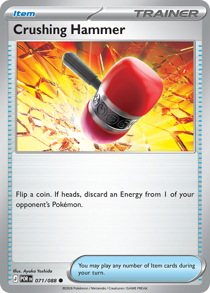 Crushing Hammer – Perfect Order 071/088 Pokémon card