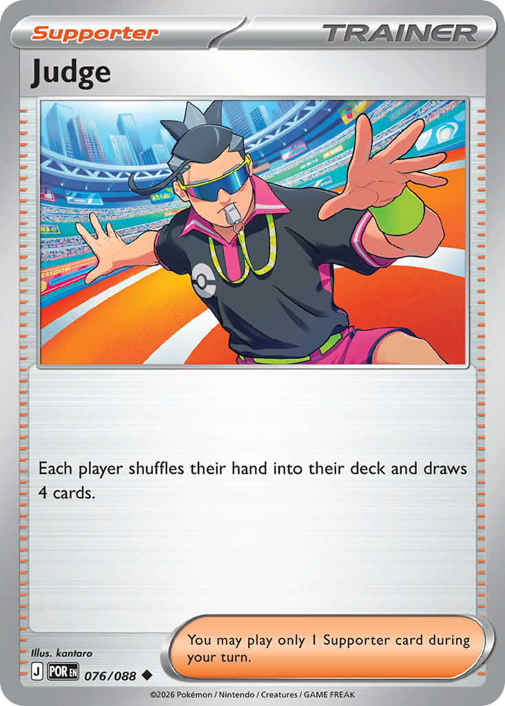 Judge – Perfect Order 076/088 Pokémon card