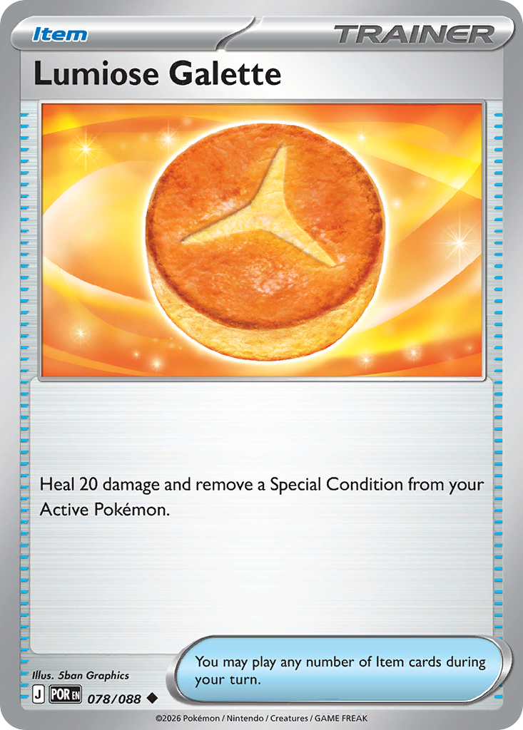 Lumiose Galette – Perfect Order 078/088 Pokémon card