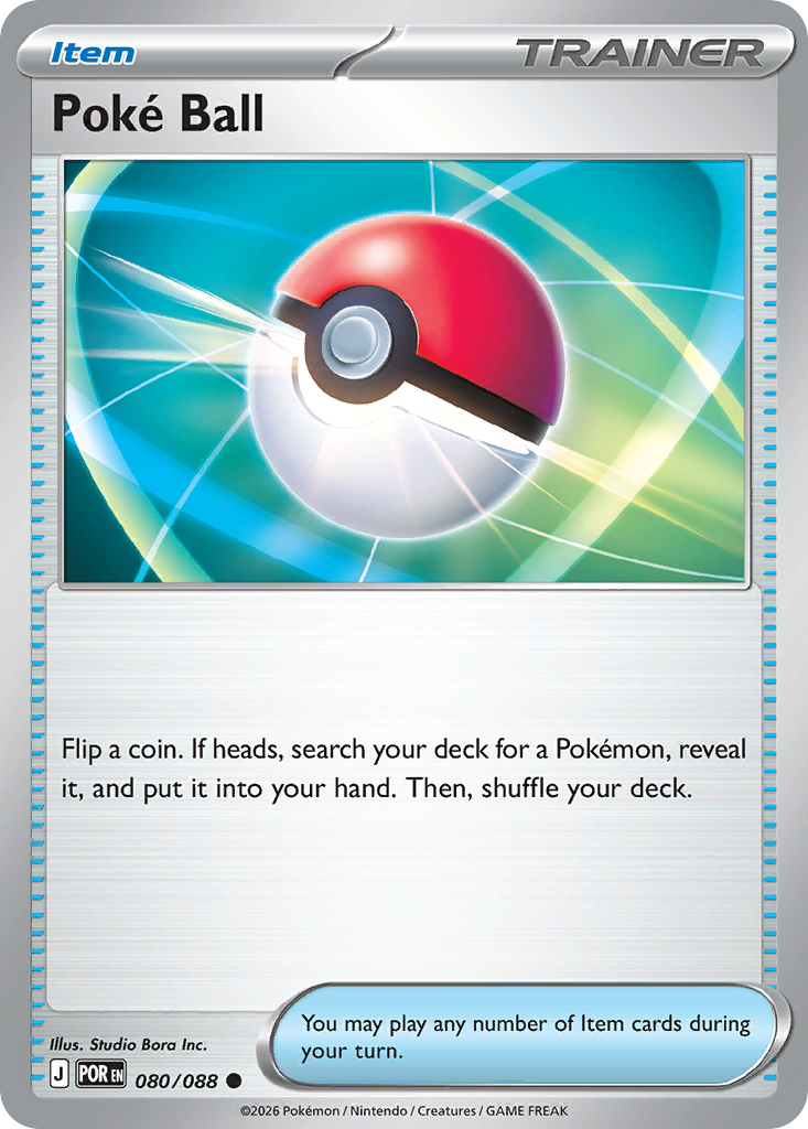 Poké Ball – Perfect Order 080/088 Pokémon card