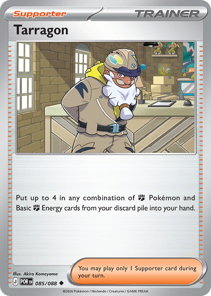Tarragon – Perfect Order 085/088 Pokémon card