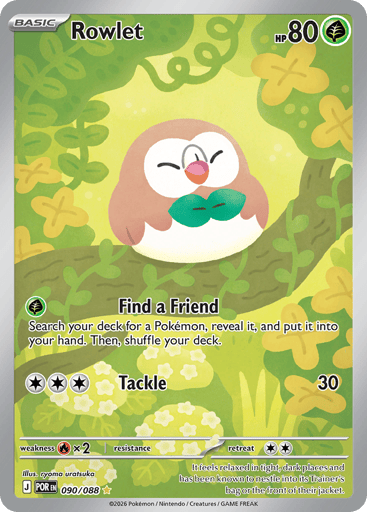 Rowlet - Perfect Order 90