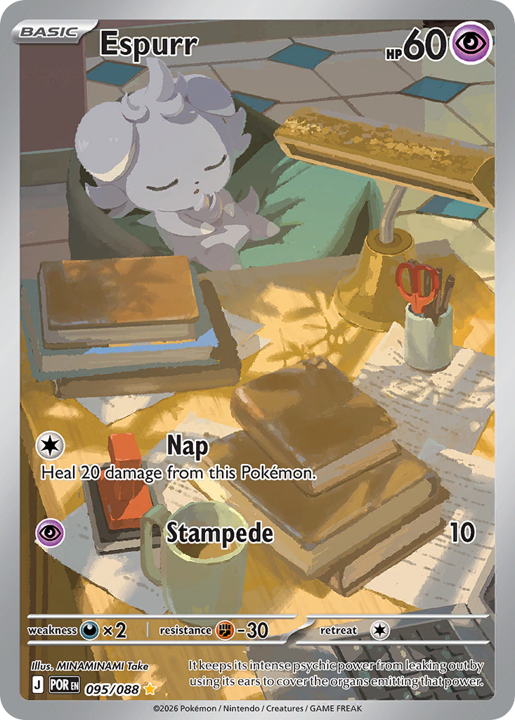 Espurr – Perfect Order 095/088 Pokémon card