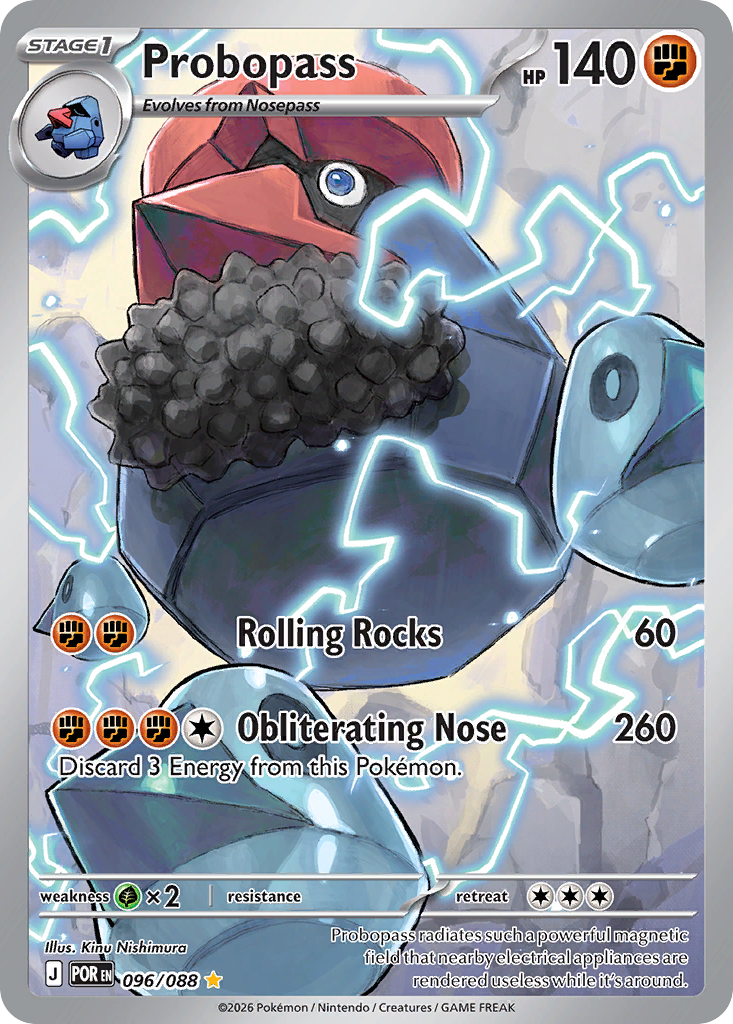 Probopass – Perfect Order 096/088 Pokémon card