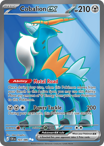 Cobalion ex - Chaos Rising 103