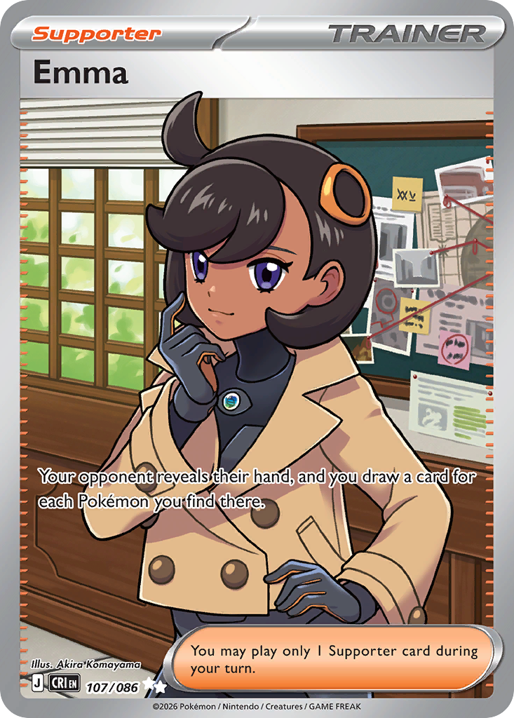 Emma – Chaos Rising 107/086 Pokémon card