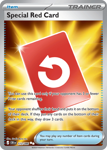 Special Red Card - Chaos Rising 113