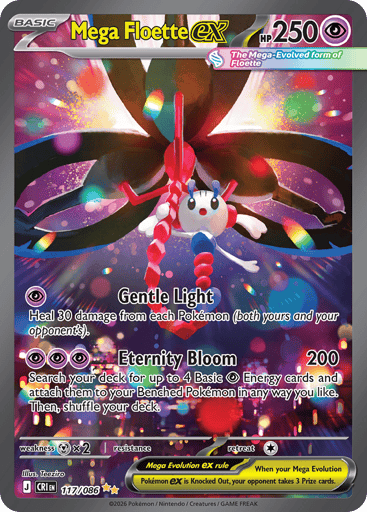 Mega Floette ex - Chaos Rising 117