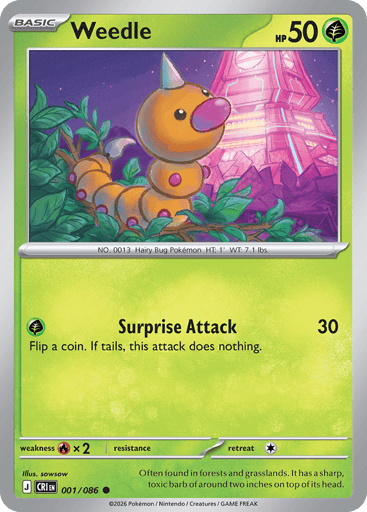 Weedle - Chaos Rising 1