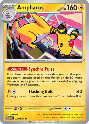 Ampharos - Chaos Rising 29