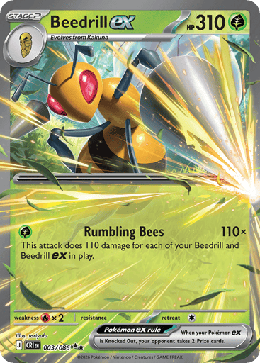 Beedrill ex - Chaos Rising 3