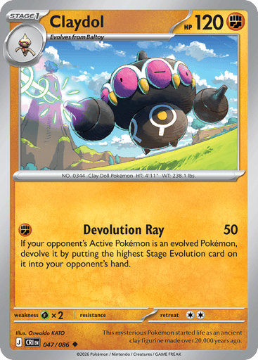 Claydol - Chaos Rising 47