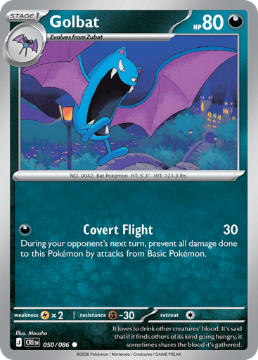 Golbat - Chaos Rising 50