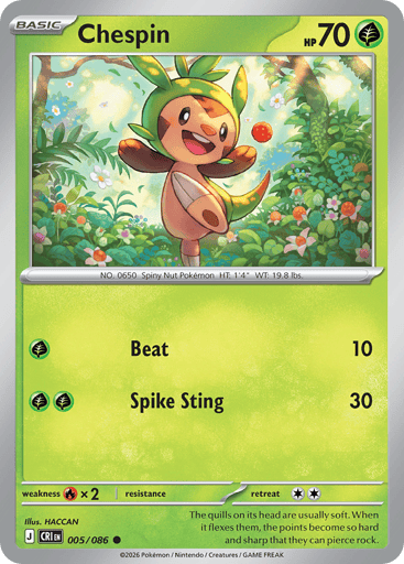 Chespin - Chaos Rising 5