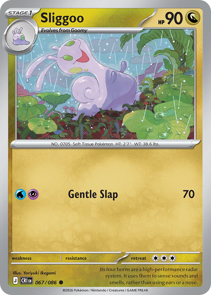 Sliggoo – Chaos Rising 067/086 Pokémon card