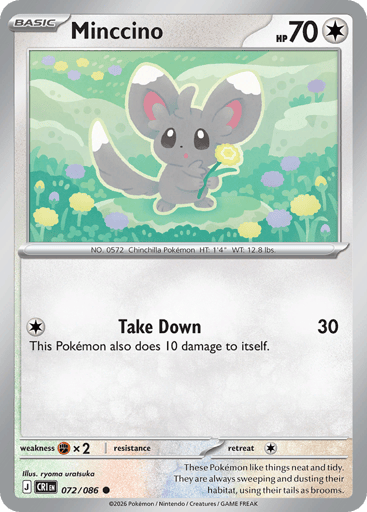 Minccino - Chaos Rising 72