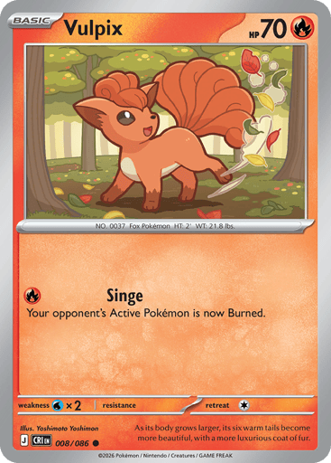 Vulpix - Chaos Rising 8