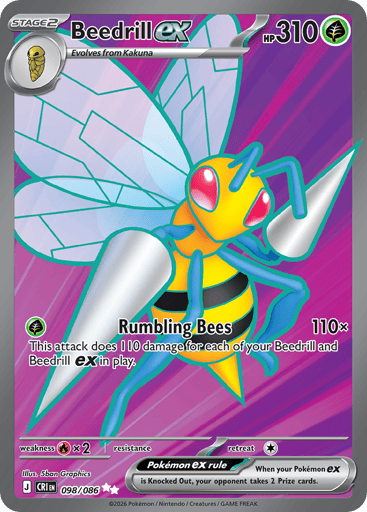 Beedrill ex - Chaos Rising 98