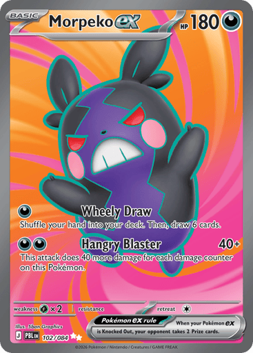 Morpeko ex - Pitch Black 102