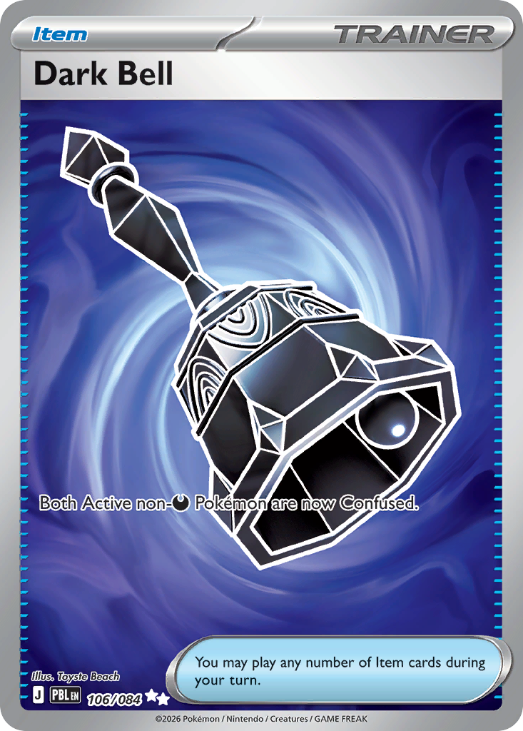 Dark Bell – Pitch Black 106/084 Pokémon card