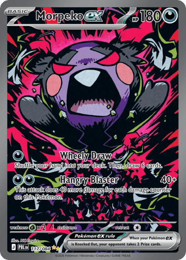 Morpeko ex - Pitch Black 117