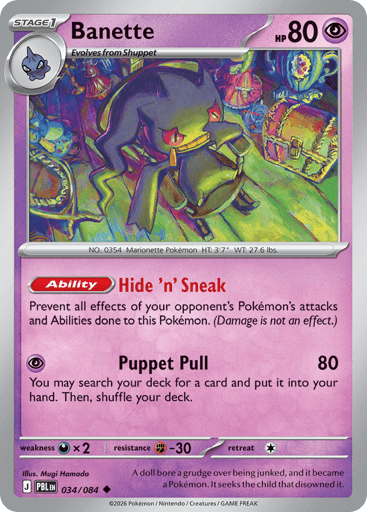 Banette - Pitch Black 34