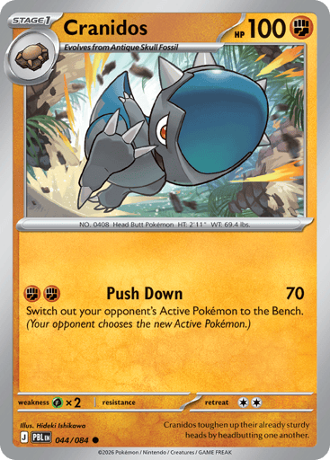 Cranidos - Pitch Black 44