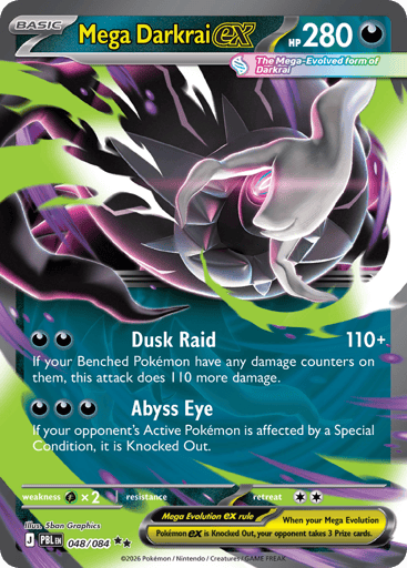 Mega Darkrai ex - Pitch Black 48