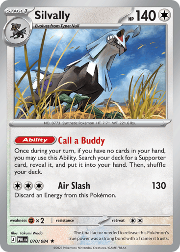 Silvally - Pitch Black 70