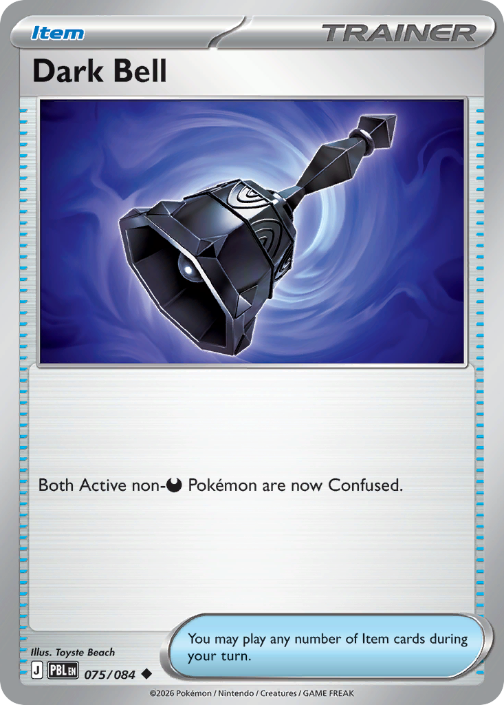 Dark Bell – Pitch Black 075/084 Pokémon card