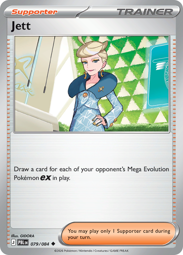 Jett – Pitch Black 079/084 Pokémon card