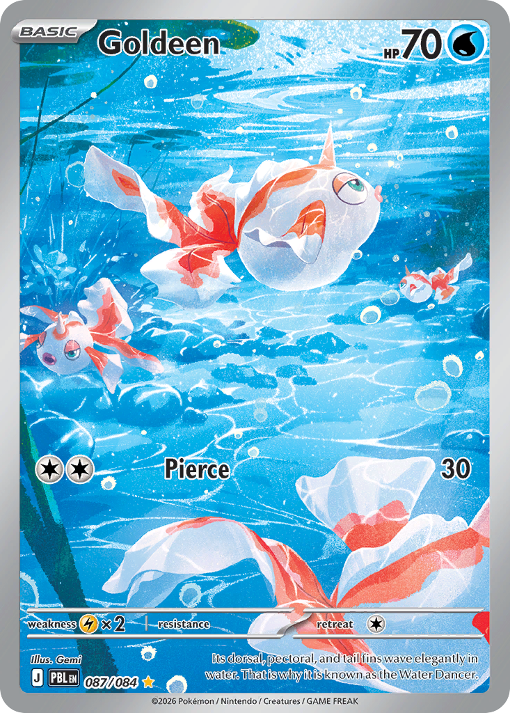 Goldeen – Pitch Black 087/084 Pokémon card