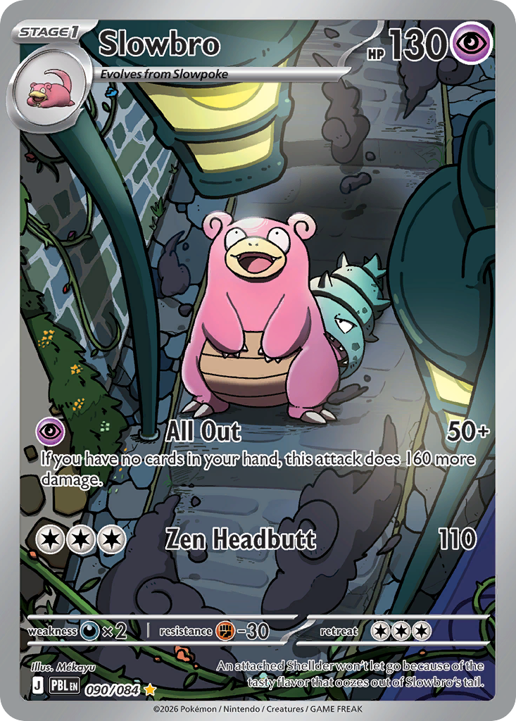 Slowbro – Pitch Black 090/084 Pokémon card