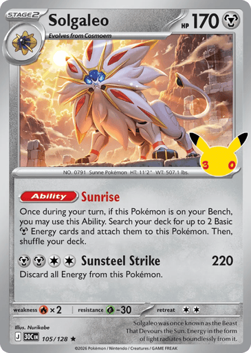Solgaleo - 30th Celebration 105
