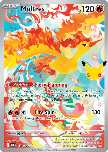 Moltres - 30th Celebration 130
