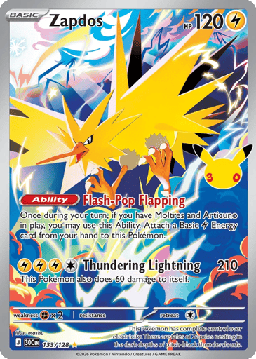 Zapdos - 30th Celebration 133