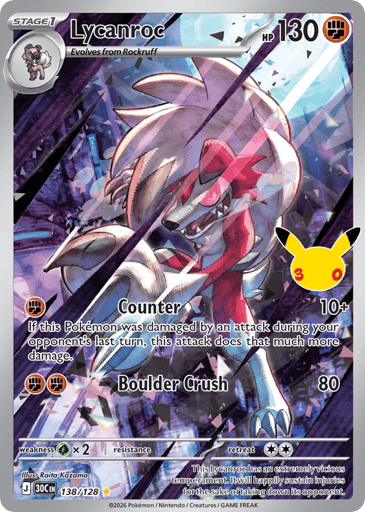 Lycanroc - 30th Celebration 138