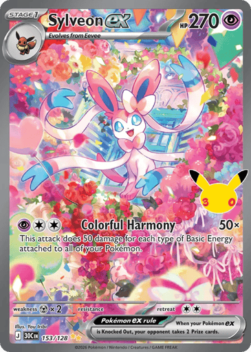 Sylveon ex - 30th Celebration 153