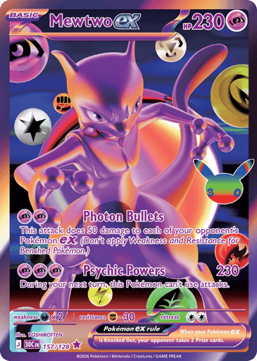 Mewtwo ex - 30th Celebration 157