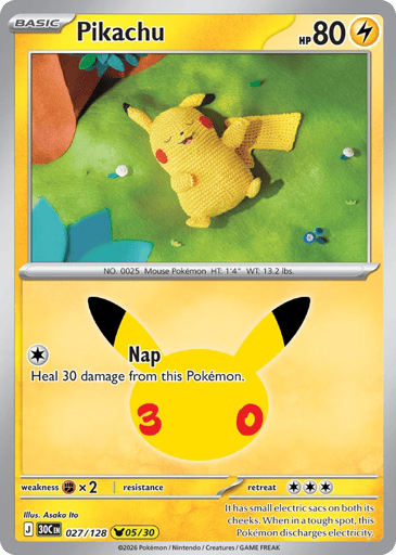 Pikachu - 30th Celebration 27