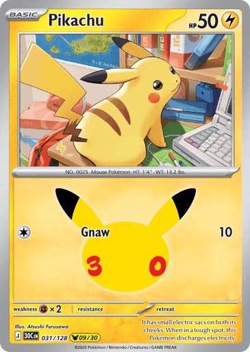 Pikachu - 30th Celebration 31