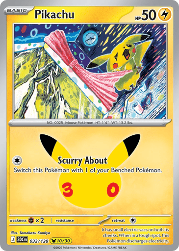 Pikachu - 30th Celebration 32
