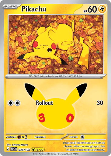 Pikachu - 30th Celebration 35