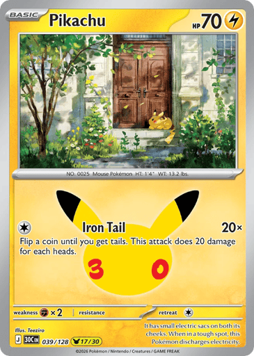 Pikachu - 30th Celebration 39