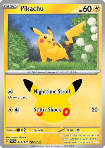 Pikachu - 30th Celebration 45