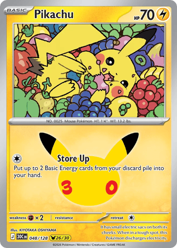 Pikachu - 30th Celebration 48