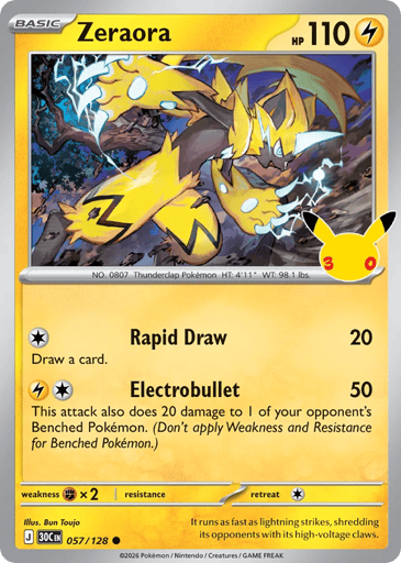 Zeraora - 30th Celebration 57