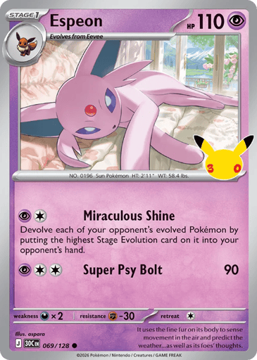 Espeon - 30th Celebration 69